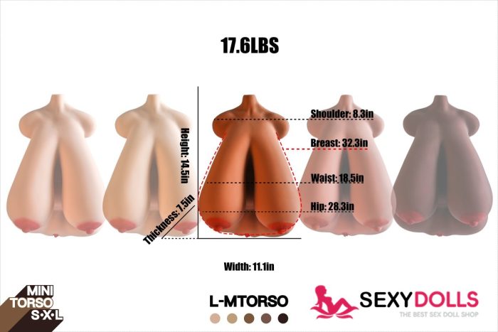 Climax Sexy Sexdoll L-M Torso for Men - Image 6