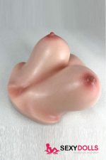 Climax Mammary Sex Intercourse Silicone Sex Toy Si-B-53, Cinnamon - Image 2