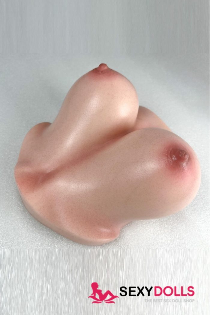 Climax Mammary Sex Intercourse Silicone Sex Toy Si-B-53, Cinnamon - Image 2