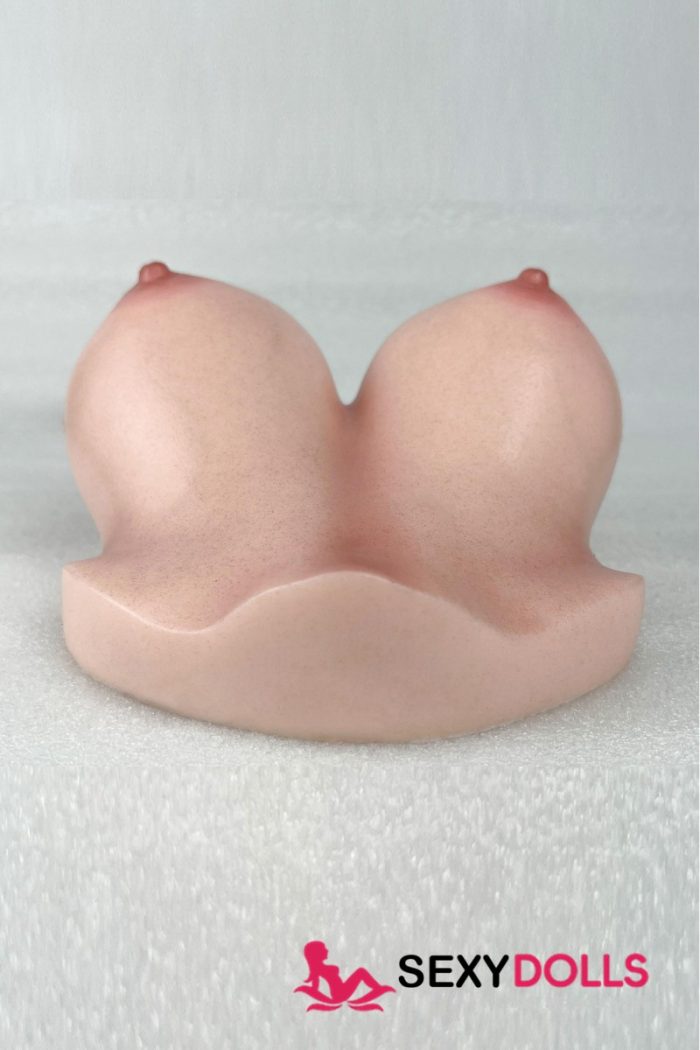 Climax Mammary Sex Intercourse Silicone Sex Toy Si-B-53, Cinnamon - Image 3