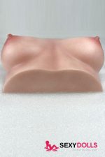 Climax Mammary Intercorse Silicone Sex Toy Si-B-61 for Men, Cinnamon - Image 2