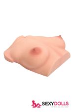 Climax Mammary Intercorse Silicone Sex Toy Si-B-61 for Men, Cinnamon - Image 8