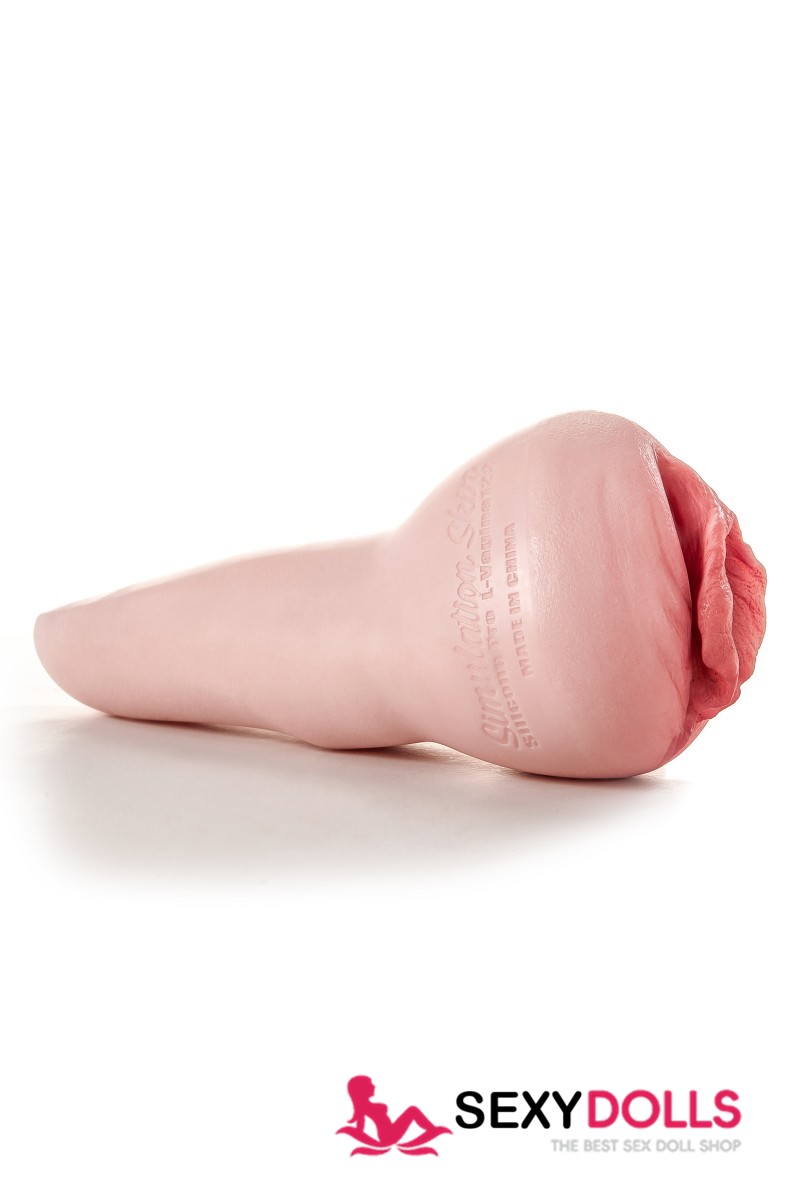 SEXYDOLLS-CLD082-L-Vagina122(Cinnamon)-ZT-1 Silicone Sex Toy Male Masterbator Pocket Pussy, L-Vagina 122 for Men - Image 1