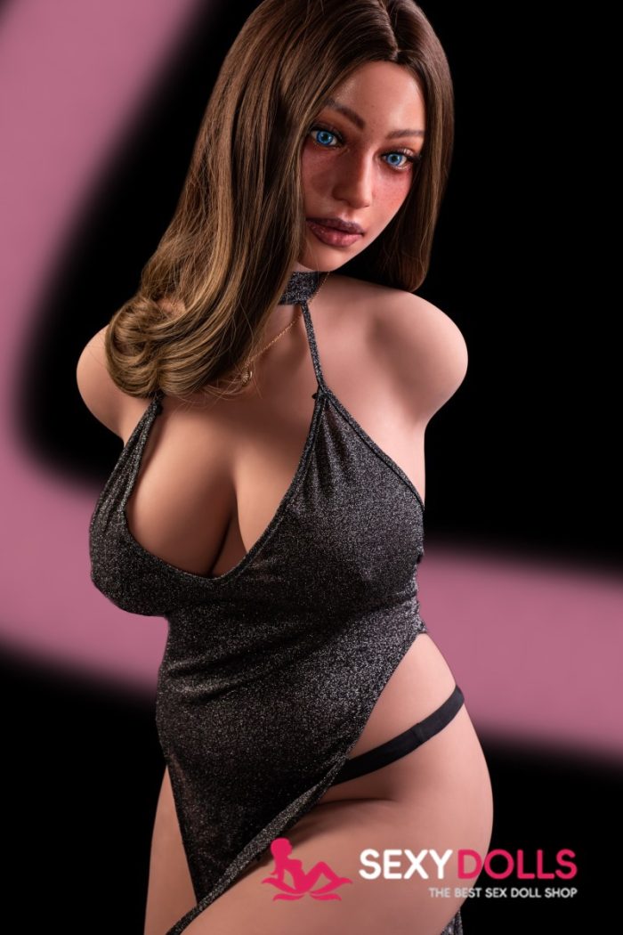90cm (35.4”) F-Cup TPE Sex Doll Torso Harriet 874# with Silicone Head for Men - Image 7