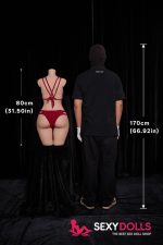80cm (2ft7) AA-Cup Ultra Lightweight Silicone Sex Doll Torso 881# for Men, CLM ULW Series - Image 10
