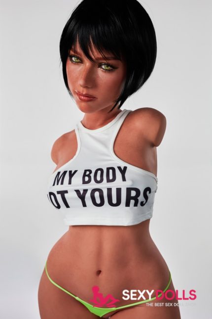 80cm (2ft7) E-Cup Ultra Lightweight Silicone Sex Torso Livia 882# with Head for Men | SexyDolls.shop