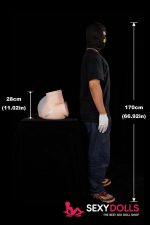 Climax Silikone Sex Doll Butt Fantasy Horse Tail Razor for Men - Image 9