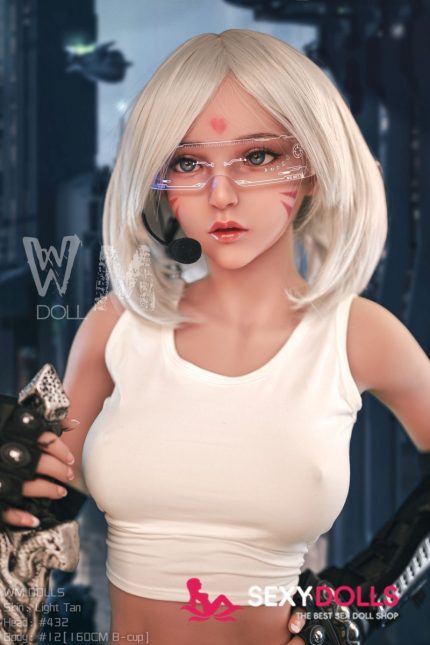 160cm (5ft3) B-cup Sex Doll Britney with Head #432 for Men | SexyDolls.shop